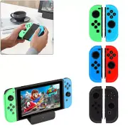For Nintendo Switch Oled Joycon Silicone Case Sleeve Skin Protective Cover Cap