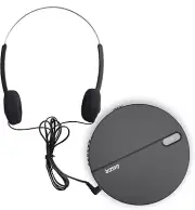 Portable Walkman CD Player with Headphones - Personal CD/MP3 Player Electronic