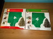 NEW Set of 2 Wilton 15-PC Cookie Christmas Tree Cutter Kit LOT 2104-5919 & 7175