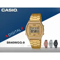 在飛比找PChome商店街優惠-CASIO 卡西歐 手錶專賣店 國隆 B640WGG-9 電
