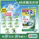 日本P&G Ariel-4D炭酸機能BIO活性去污強洗淨洗衣凝膠球-綠袋消臭型36顆/袋(室內晾曬除臭)