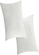 Pillowcase for Hair and Skin Pillow Cases 2 Pack Multiple Sizes to Choose from, Pillow Covers Standard Size with Zipper Cushion Cases for Sofa Cushion Cases Standard Size(1438,30x30 CM 12x12 in)