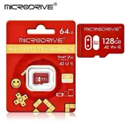MicroDrive 128GB Micro SD Card – A2 V30 High-Speed Memory for 4K Video, Gaming