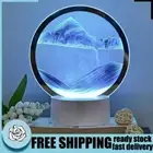 Dimmable Sand Painting Table Light Creative Fashion Bedside Lamp Home Decoration