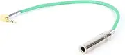 ROBAUN 3.5mm 1/8inch to 6.35 mm 1/4inch TRS Jack Cable 3.5 Male Jack Stereo to 6.35 Female Stereo Extension Cable Audio Line Adapter(Green-SL,5M)