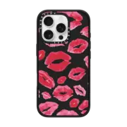 iPhone 16 Pro Impact Case MagSafe Compatible Lipstick Kisses