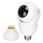 1MP WiFi Smart Camera 360° Wireless 2 Way Talk Night Vis-ion E27 Lamp Holde Kit