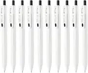 ZEBRA B-JJ29-R1-BK2 Gel Ballpoint Pen, Sarasa R, 0.5mm, Black, 10 Pens