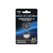 2 Pcs Brillar CR2032 Lithium Button Cell