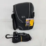 CASELOGIC BLACK DIGITAL PHOTO BAG CAMERA CASE W/ Built-In Memory card case