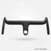 Carbon Gravel Handlebar Full Hidden Cable 28.6mm31.8mm Road Bike Integrated Stem