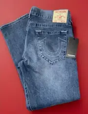 TRUE RELIGION GENO SN 107207 RELAXED SLIM JEANS 36 X 32