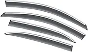 [Conpert] Window Visor for Ford Mondeo Mk V Fusion CD391 Saloon 2014-2022, Sun Rain Guards Deflector