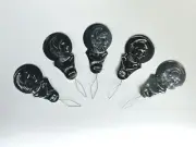 5pcs Metal Wire Old Fashioned Needle Threader Tool for Hand Sewing