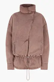WASHED MAUVE BOMBER
