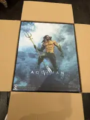 Sideshow Collectibles Aquaman Jason Momoa Premium Format 1/4 Statue Justice Leag