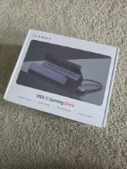 iVANKY USB C Docking 6-in-1 Hub Docking Station for Gaming with HDMI 2.0 NEW