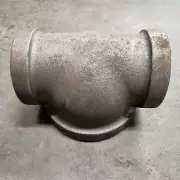 Anvil 4x4x6 Threaded Cast Iron Tee