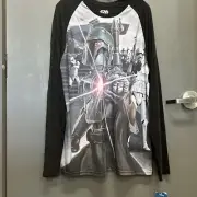 NWT Star Wars Storm Troopers Bounty Hunters lightweight Boba Fett Fifth Size XXL
