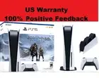 Sony PlayStation 5 PS5 Console+God of War Ragnarök Game+ChargingStation Bundle