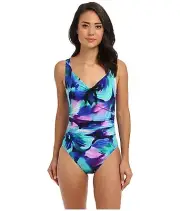 NEW MAGICSUIT 10 40 MIRACLESUIT TANK SWIMSUIT $172 Retail Eden Amy