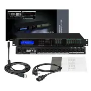 Professional 4-Channel Audio Processor 4-IN 8-OUT Support USB Debugging ot25