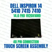 Dell Inspiron 5410 7410 7415 14" FHD Touch Screen LCD Complete Assembly KRCDD