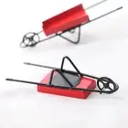 Dollhouse 1:12 Scale Red Cart Garden Wheelbarrow Outdoor Miniature Accessories