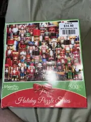 Majestic by Springbok Nutcracker Holiday Puzzle Series 1000 Pieces Made USA NEW