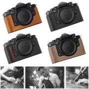 Fit For Nikon ZF Genuine Leather Camera Half Cases Covers Bottom Opening Protect