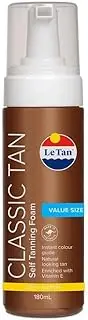 Le Tan Classic Foam Light Medium 180ml