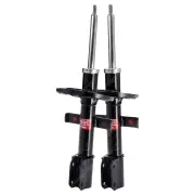 2x Front KYB Excel-G Strut Shock Absorbers for Renault Clio MKIII I4 FWD Hatch