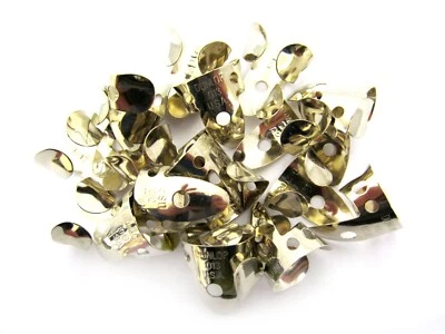 Dunlop Metal Nickel Silver Finger Picks .013 inch Pack of 20