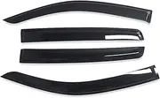 Windows Visor Window Deflector Fit for Isuzu D-max Dmax 2012 2013 2014 2015 2016 2017 2018 2019 Injection Window Visor Weather Shield Rainproof