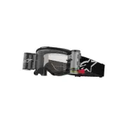 Alpinestars Vision 5 Corp Goggles Clear Roll Off Lens - Black