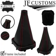 RED STITCH ITLEATHER GEAR BOOT WITH PLASTIC FRAME FOR FIAT 175 COUPE 93-00