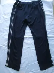 Ladies Millers Crepe side stripe Smart Pants Size 22 navy
