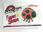 Vintage Anagram Super Shape Large Big Happy Ladybug Balloon Mylar 30X24"