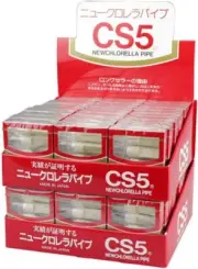 CS Industry New Chlorella Pipe Tar Removal White Clear Plastic 60 Packs Japan