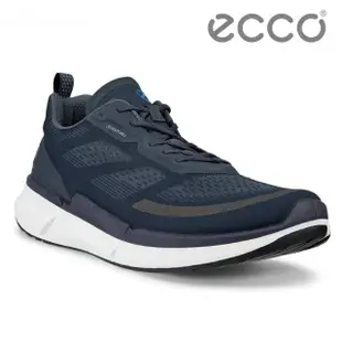 【ecco】BIOM 2.2 M 健步透氣輕盈休閒運動鞋 男鞋(深藍色 83075411415)