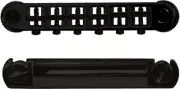 TonePros Metric Locking Tune-o-matic/Tailpiece Set (large posts) Black