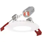 Juno Wafer 2 in. Adjustable Canless IC Rated Dimmable LED Recessed Light Trim
