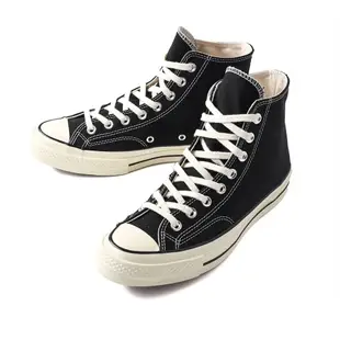 Converse 高筒帆布鞋 黑標 男女款黑色經典款 70S KAORACER 162050C