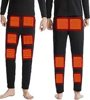 [IMYOGI] Cozy Men's Heated Underwears,USB Electric Thermal Base Layer Outdoor Heating Long Johns for Hunting, Skiing, Moto