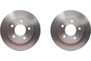 Front KIT Raybestos Disc Brake Rotor for 1990-1992 Jeep Comanche (66729) (for: Jeep)