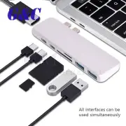 4K 3/7 in 1 USB C HUB Type C to HDMI Converter USB 3.0 Adapter For MacBook Pro