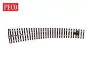 SL-E787BH O Gauge Curved Turnout L/H Electrofrog Peco