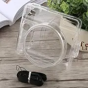 Protective Crystal Shell Case with Strap for FUJIFILM for instax Square SQ6 (Transparent)
