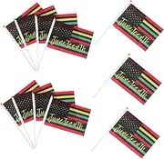 Yardwe 100pcs Miniature Country Flag Handheld Flag Independence Day Supplies for Memorial Day and Parades