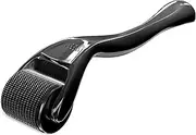 Micro Needling Roller Beard Roller 540 Stainless Steel Micro Needling Roller for Hair Body Home Use (Black)